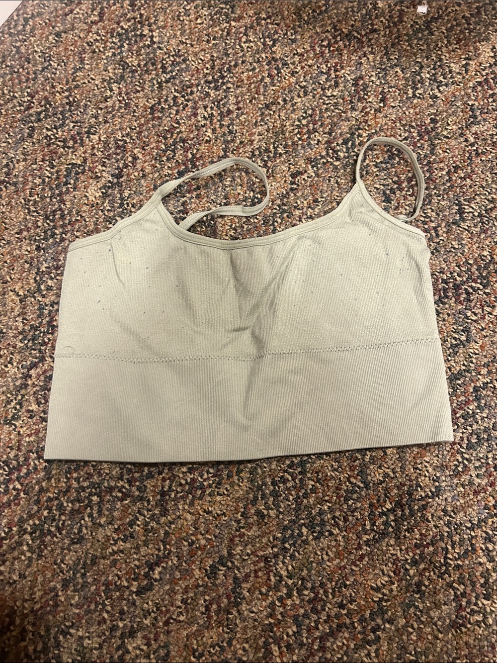 Garage Beige/Light Tan Seamless Bralette